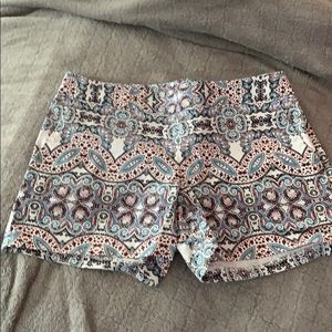 Express brand shorts side zip size 6